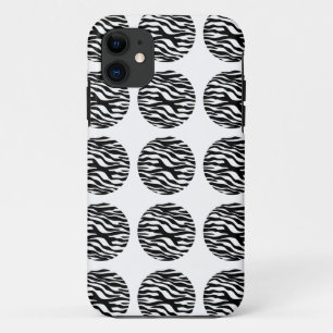 Zebra Print Polka Dots iPhone 5 Tough Xtreme Case