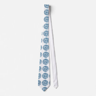 Zebra Print Polka Dots Tie