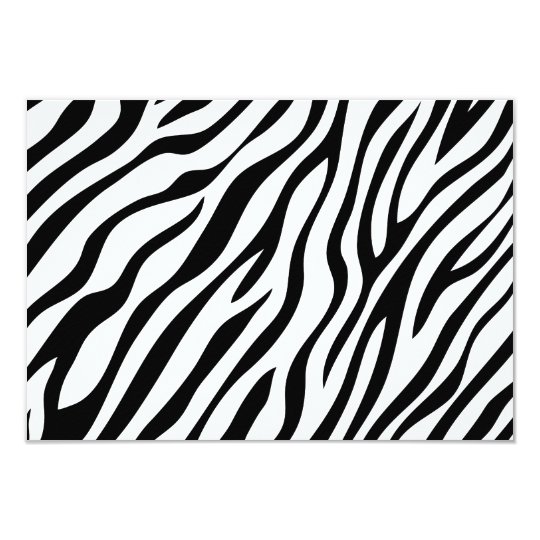 Zebra Print Reply Cards