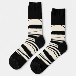 Zebra Print Socks