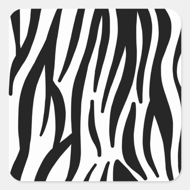 zebra print stickers (Front)