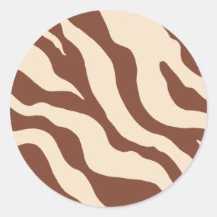 Zebra Print Stickers