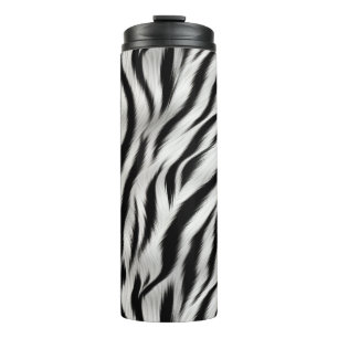 Zebra Print Thermal Tumbler