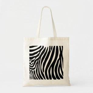 Zebra Print Tote Bag