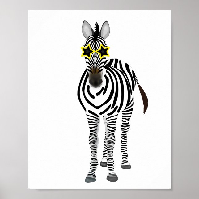 Zebra Print, Value Poster Paper (Matte) (Front)