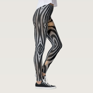 Zebra Print Women's Superior Quality Leggings
