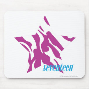 Zebra Purple 4 Mouse Mat