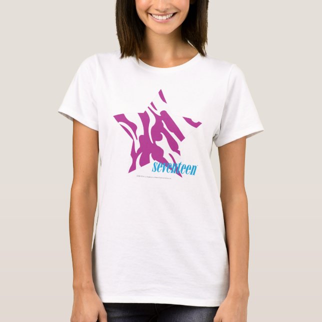 Zebra Purple 4 T-Shirt (Front)