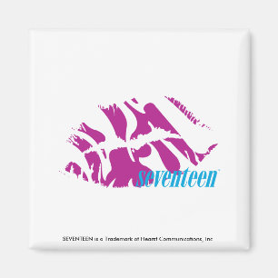 Zebra Purple Magnet