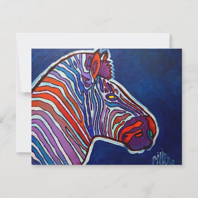 Zebra Rainbow by Piliero (Front)
