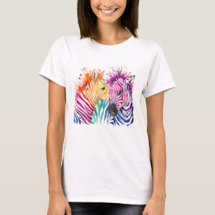 Zebra Rainbow T-Shirt