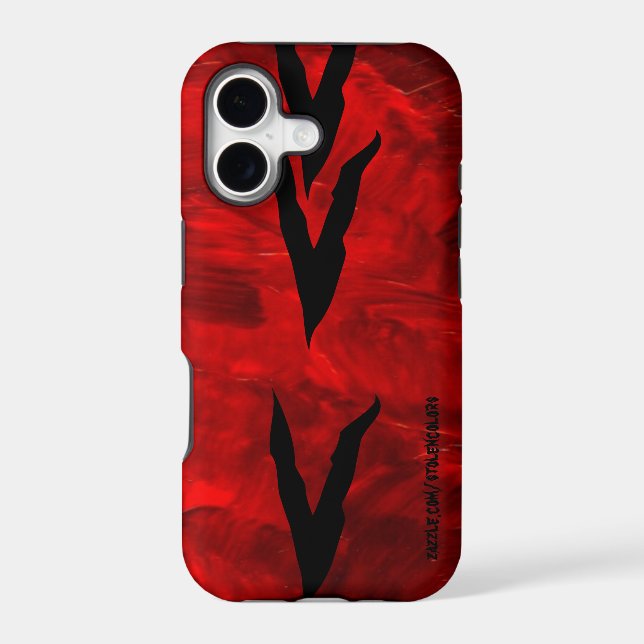 Zebra Red Iphone 5 (Back)