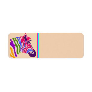 Zebra Return Address Label