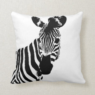 Zebra - Safari - Animal decor - Farmhouse decor Cushion