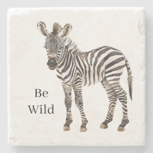 Zebra Safari Animal Stone Coaster