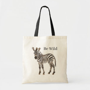 Zebra Safari Animals Tote Bag