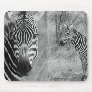 Zebra Safari Cute African Classy Stripes Mouse Mat
