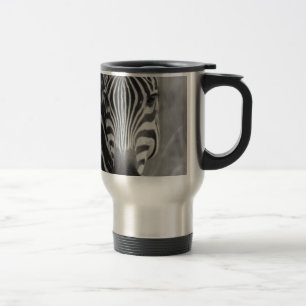 Zebra Safari Cute African Classy Stripes Travel Mug