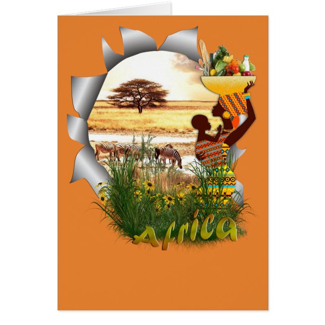 Zebra-Safari in Africa (Front)