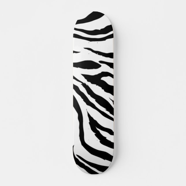 zebra skateboard (Front)