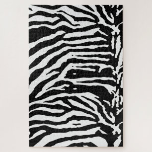 Zebra Skin Camouflage Pattern Jigsaw Puzzle