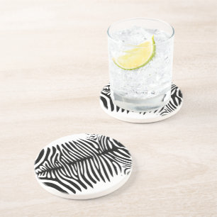 Zebra Skin Coaster