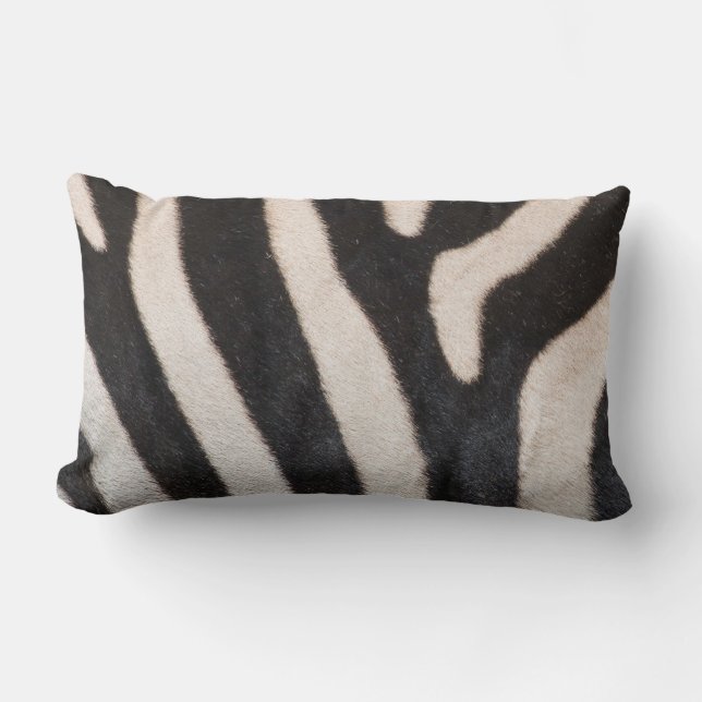 ZEBRA SKIN LUMBAR CUSHION (Front)