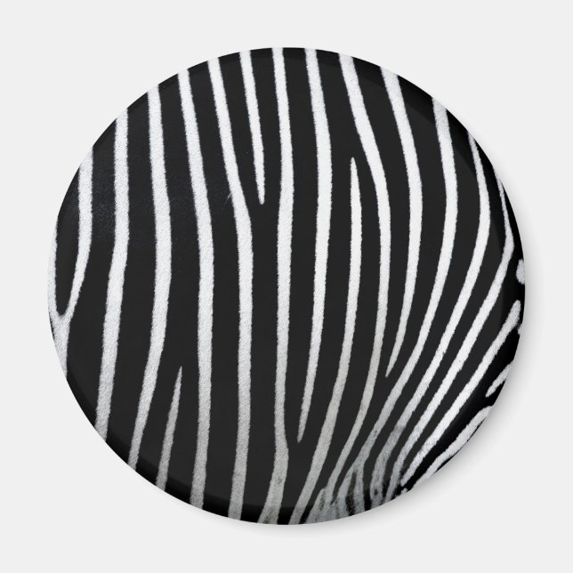 Zebra Skin Magnet (Front)