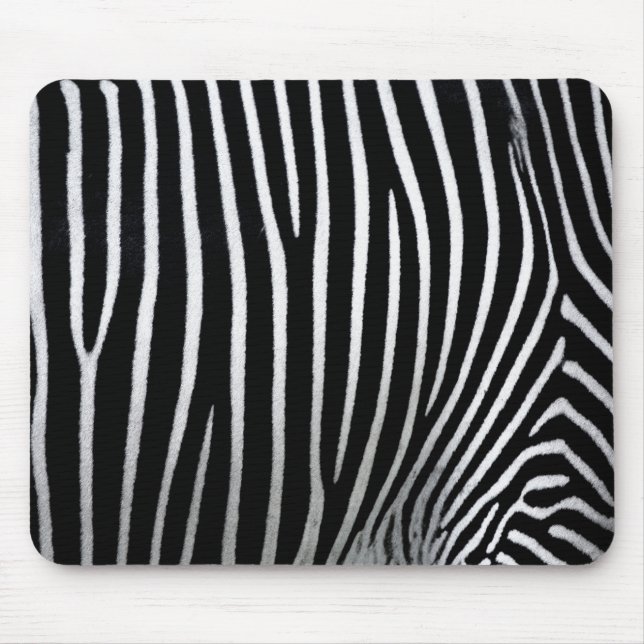 Zebra Skin Mouse Mat (Front)
