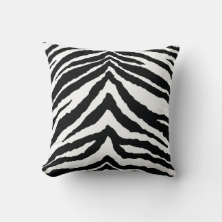Zebra Skin Print Cushion