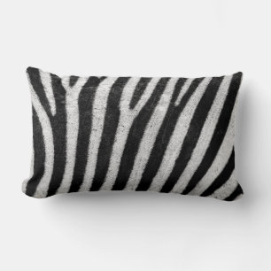 Zebra Skin Print Lumbar Cushion
