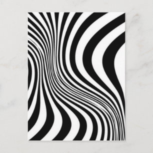 Zebra Skin Print Texture Pattern-88488 Postcard