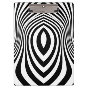 Zebra Skin Print Texture Pattern Clipboard