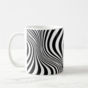 Zebra Skin Print Texture Pattern Coffee Mug