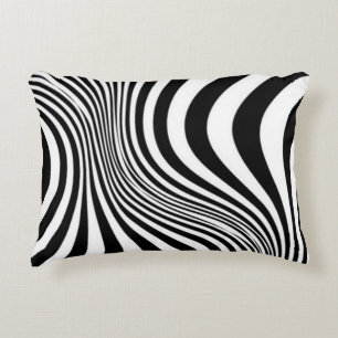 Zebra Skin Print Texture Pattern Decorative Cushion