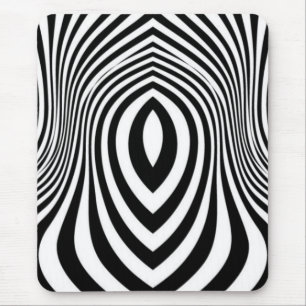 Zebra Skin Print Texture Pattern Mouse Mat