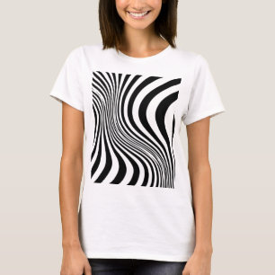Zebra Skin Print Texture Pattern T-Shirt