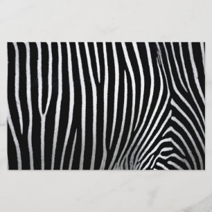 Zebra Skin Stationery