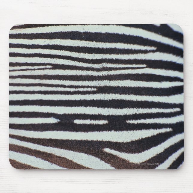 Zebra skin surface mouse mat (Front)