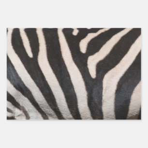 ZEBRA SKIN WRAPPING PAPER SHEET