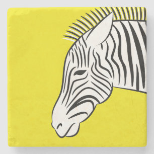 Zebra Stone Coaster