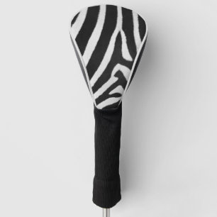 Zebra Stripe Golf Head Cover