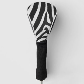 Zebra Stripe Golf Head Cover