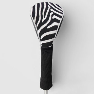 Zebra Stripe Golf Head Cover