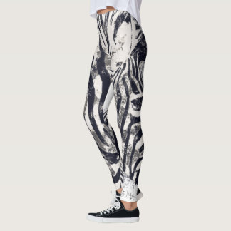 Zebra Stripe Leggings – inxsWildlife Style