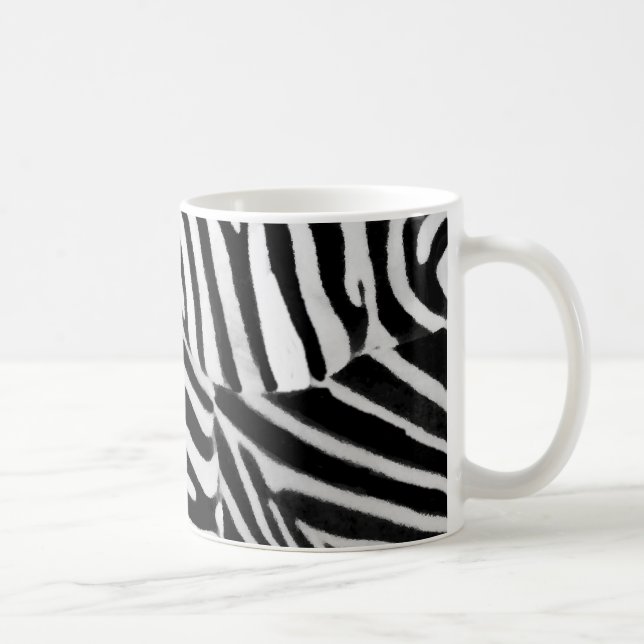 Zebra Stripes#3_ Coffee Mug (Right)