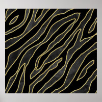 Zebra Stripes: Abstract Monochrome Seamless.