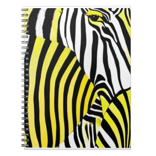 Zebra Stripes Animal Print Notebook