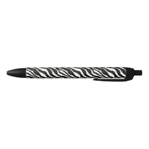 Zebra stripes - Black and White Ink Pen