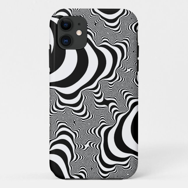 Zebra Stripes Case-Mate iPhone Case (Back)
